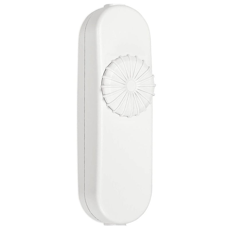 PLUSPOE Inline Dimmer Switch, Knob Lamp Dimmer, Cord Lights Switch Replacement for Floor Lamp, Table Lamp, Pendant Light, Works for Incandescent, Halogen Bulbs, Dimmable LED (White) - Image 1